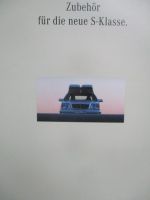 Mercedes Benz S-Klasse W140 Zubehör 1994 Katalog