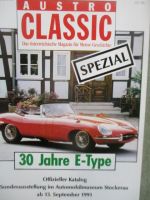 Austro Classic 1/1991 Spezial 30 Jahre Jaguar E-Type