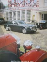 Rolls-Royce Enthusiasts Club October 2003