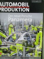 Automobil Produktion Der neue Panamera (971) Sonderheft