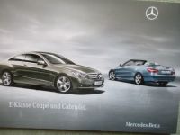 Mercedes Benz E-Klasse Coupé & Cabriolet 220CDI 250CDI 350CDI BR201 200CGi-E500 März 2010
