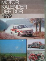 Motor Kalender der DDR 1979