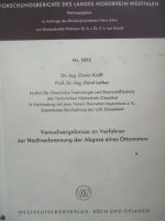 Westdeutscherverlag Versuchsergebnisse an Verfahren zur Nachverbrennung der Abgase eines Ottomotors