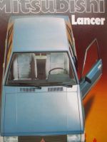 Mitsubishi Lancer Prospekt Januar 1982