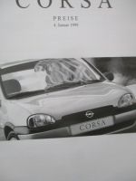 Opel Corsa B Januar 1999