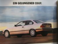 BMW 3er Coupe E36 Großformat Poster 1991