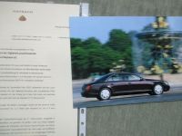 Maybach 57 und 62 Presseinformation 5.September 2002