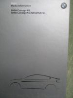 BMW Concept X6 E71 +ActiveHybrid Pressemappe September 2007