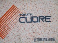 Daihatsu Cuore (L7) Anleitung 1999