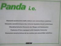 Fiat Panda 900 1000 4x4 Bordbuch Oktober 1992