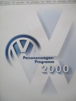 VW Programm märz 2000