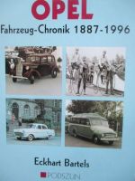 Podszun Eckhart Bartels Opel Fahrzeug-Chronik 1887-1996