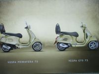 Vespa 75 Jahre Prospekt März 2021