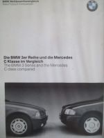 BMW 3er Reihe E36 und Mercedes C-Klasse W202