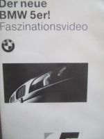 BMW 5er Reihe E39 Faszinationsvideo VHS Cassette