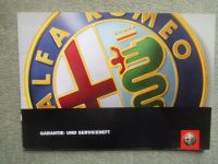 Alfa Romeo Garantie- und Serviceheft Mai 2004 ohne Einträge