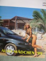 Fiat Auto-Mädchen 1999 33x39cm