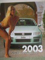 Fiat Auto-Mädchen 2003 32x40cm