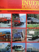 Inufa Katalog Internationaler Nutzfahrzeug-Katalog 1980
