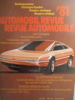 Automobil Revue Katalog 1981