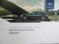 BMW Alpina B5 Biturbo Limousine G30 +Touring G31 7/2017