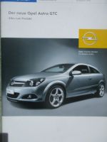 Opel Astra H GTC Dezember 2004 Produktinformation