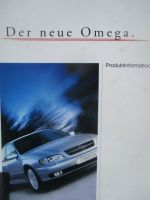 Opel Omega B Produktinformation August 1999