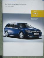 Opel Astra H Caravan Juni 2004 Produktinformation