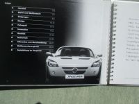 Opel Speedster A Buch November 2000