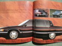 Cadillac Seville STS +Eldorado TC +Fleetwood Großformat Prospekt
