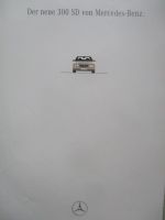 Mercedes Benz 300SD W140 Prospekt Februar 1993