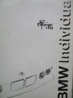 BMW Individual Pressemappe Juli 1993