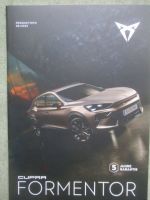 Cupra Formentar +VZ +Extreme Produktinfo Juni 2025