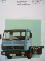 Mercedes Benz Pritschenwagen Sattelzugmaschinen 6,5-15t 66-177kw Februar 1991