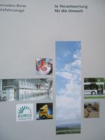 Mercedes Benz Nutzfahrzeuge In Verantwortung für die Umwelt 9/1994