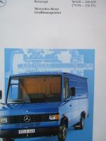 Mercedes Benz Großtransporter 3,49t-7,49t 58kw-100kw Januar 1991