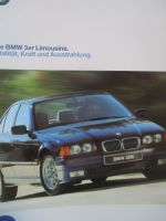 BMW 316i 318i 320i 323i 328i 318dts 325td/s E36 Limousine September 1997