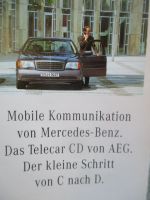 Mercedes Benz Mobile Kommunikation Telecar CD von AEG