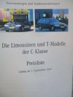 Mercedes Benz C-Klasse W202 September 1997