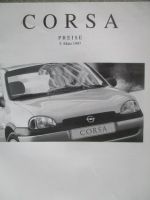 Opel Corsa B 5. März 1997