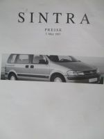 Opel Sintra A März 1997