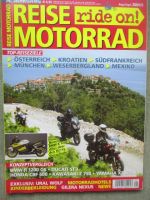 Reise Motorrad Mai/Juni 2006