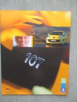 Peugeot 107 Pressemappe März 2005