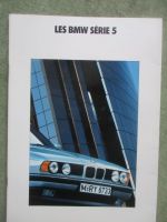 BMW 520i 525i 535i E34 September 1990 Französisch