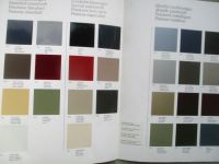 Mercedes Benz Lackierungen Mai 1984