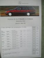 Mercedes Benz E290TD S210 300TD E200 E230 E280 E320 E420 März 1997