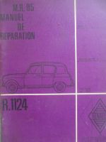 Renault R4 Service Manuael de Reparation Französisch