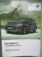 BMW X5 F15 Bordbuch Oktober 2016