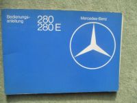 Mercedes Benz 280 280E W123 Bedienungsanleitung November 1975