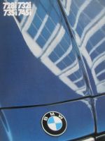 BMW 728i 732i 735i 745i E23 Englisch September 1985